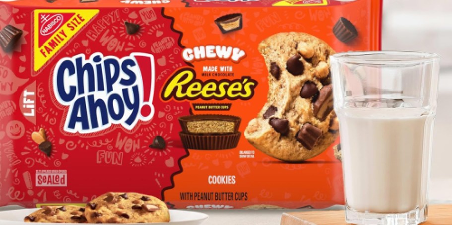 Chips Ahoy Reese’s Cookies Family Size Pack Only $2.78 Shipped on Amazon