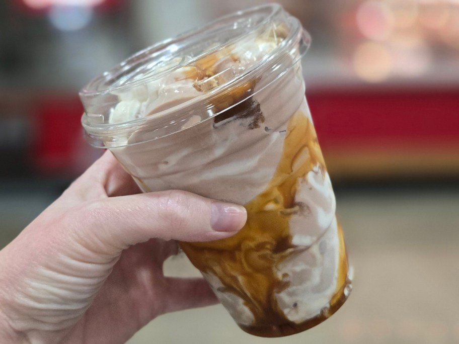 Costco Caramel churro sundae 
