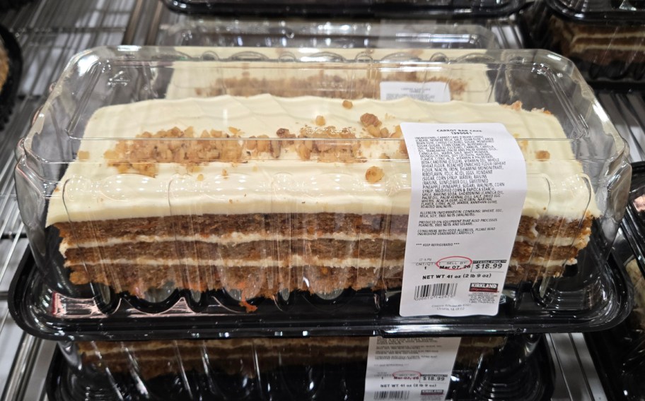 Costco Carrot Bar Cake