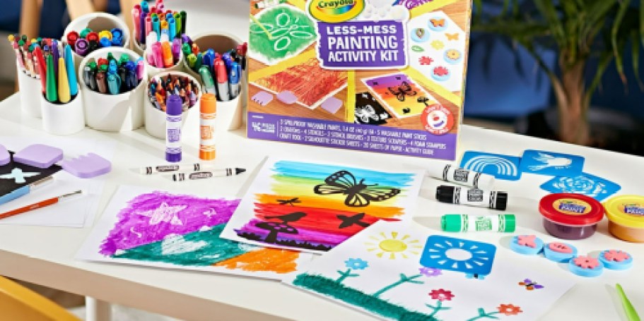 Crayola Painting Activity Kit Only $11 on Walmart.com (Reg. $25)