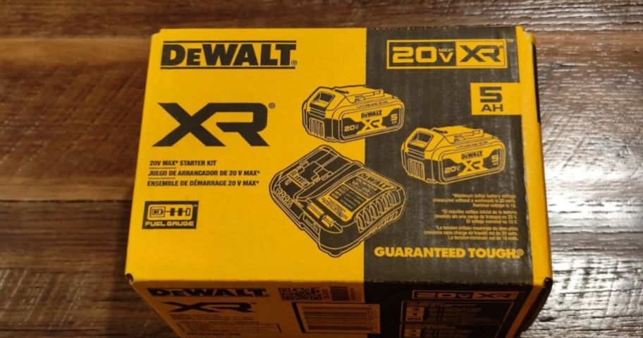 DEWALT DCB245-2C 20V MAX Lithium-Ion Starter Kit w 2 Batteries & 1 Charger