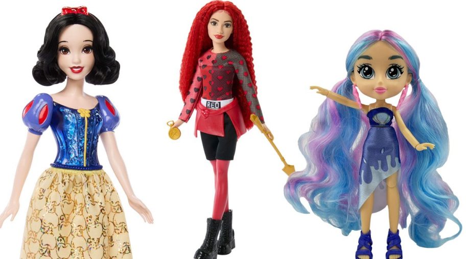 Disney Princess Snow White Fashion Doll, Disney Descendants- The Rise of Red - The Sorcerer&rsquo;s Cookbook, and Vibe Girls Mia Ocean Vibe Doll