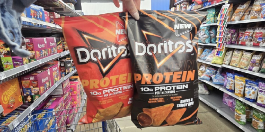 New Doritos Protein Chips Spotted at Walmart (10g Protein Per Serving!)