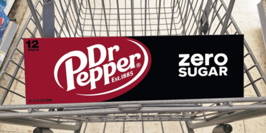 Dr Pepper Zero 12-Pack Only $4.98 Shipped on Amazon
