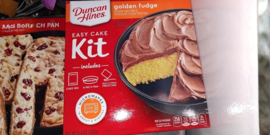 Duncan Hines Easy Cake Kit w/ Baking Pan Only $2 Shipped on Amazon