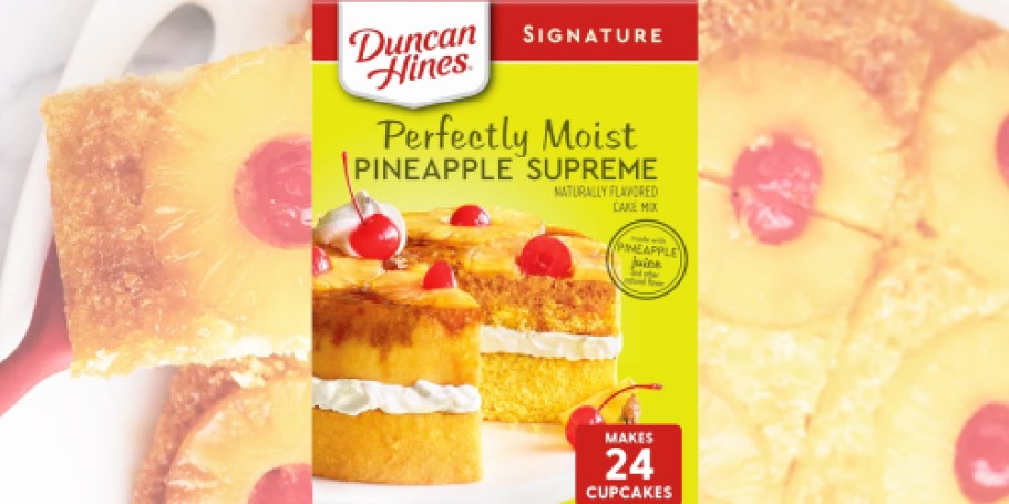 Duncan Hines Pineapple Cake Mix Just 95¢ Shipped on Amazon