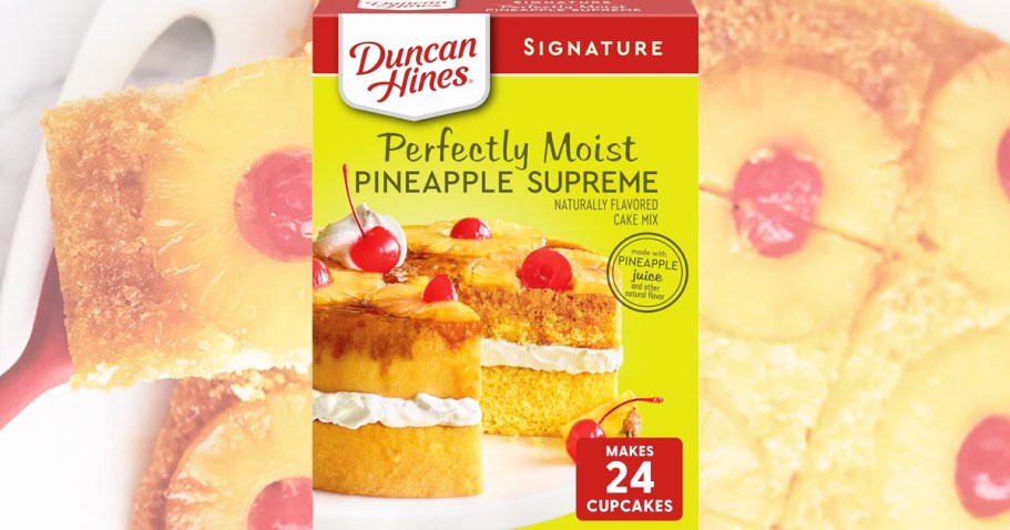 Duncan Hines Pineapple Cake Mix Just 95¢ Shipped on Amazon