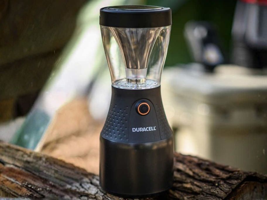 Duracell 1500-Lumen Multi-Power Lantern outside