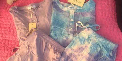 Hurry! TWO Women’s Short Pajama Sets Only $11.99 on Amazon