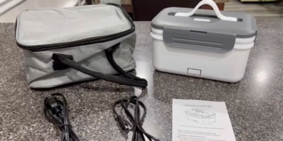 Electric Heated Lunch Box Just $17.99 on Amazon
