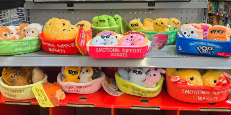 Emotional Support Plush Toys Only $10.97 on Amazon (Tons of Cute Options!)