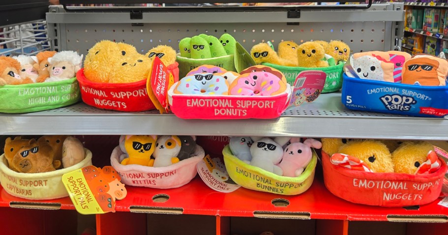 Emotional Support Plush Toys Only $10.97 on Amazon (Tons of Cute Options!)