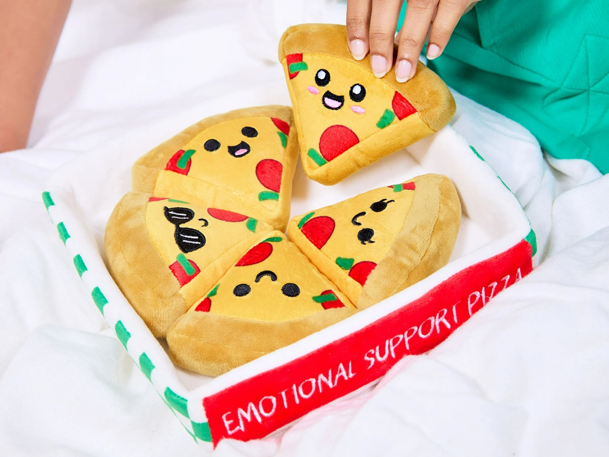 Emotional Support Plush Pizza Only $4 on Walmart.com (Reg. $17