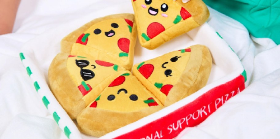 Emotional Support Plush Pizza Only $4 on Walmart.com (Reg. $17)