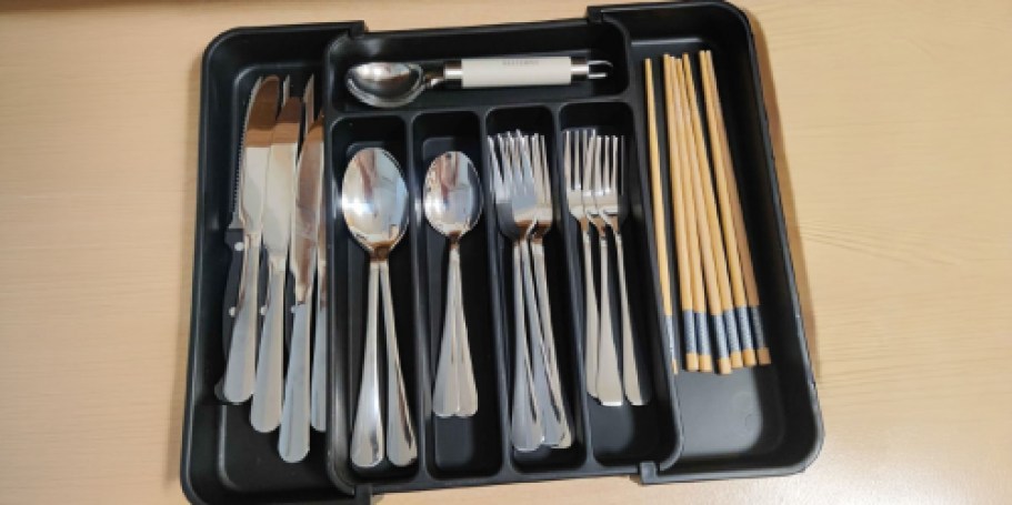 Expandable Silverware Drawer Organizer Just $3.99 on Amazon (Reg. $13)