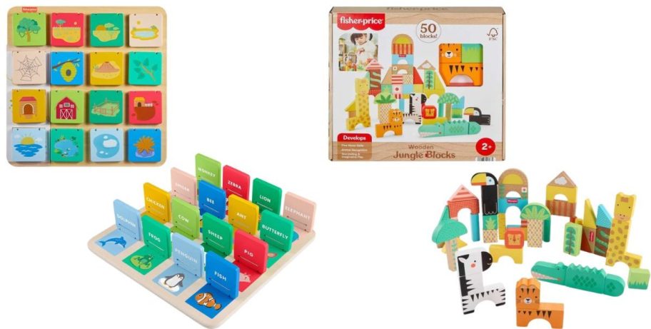 stock image of fisher price toys