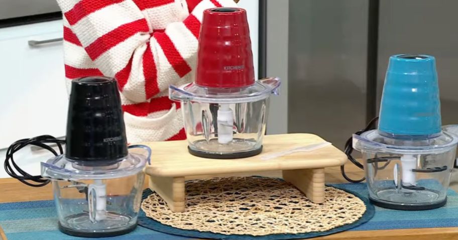 Three different color Food chopper