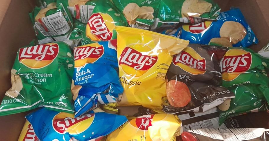 Frito-Lay 40-Count Variety Packs Only $14.88 Shipped on Amazon | Lay’s, Doritos, Cheetos & More