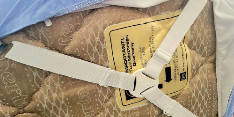 GORILLA GRIP Bed Sheet Holder 4-Pack Only $8.99 on Amazon (Reg. $19)