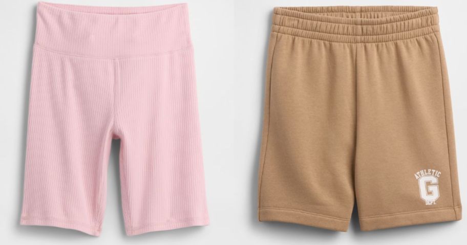 Stock images of Gap Factory kids shorts