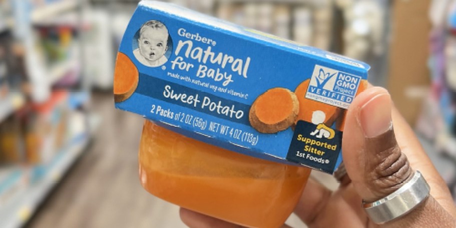 Gerber Baby Food 16-Pack Just $6 Shipped on Amazon (Reg. $16)