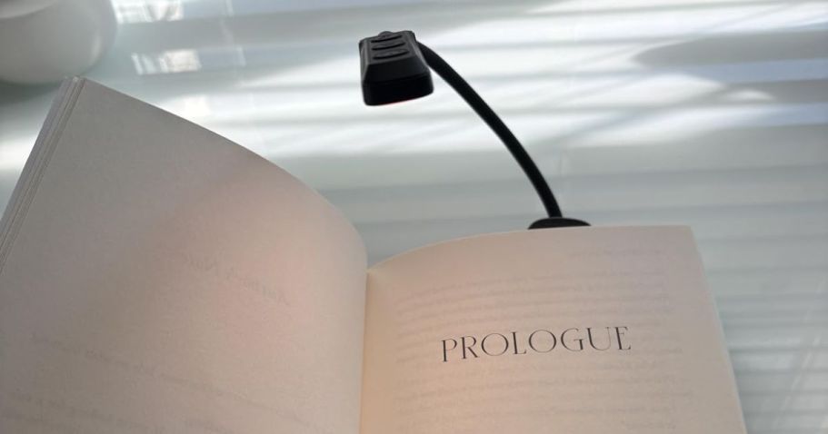 Rechargeable Book Light Only $5.99 on Amazon (Reg. $10)