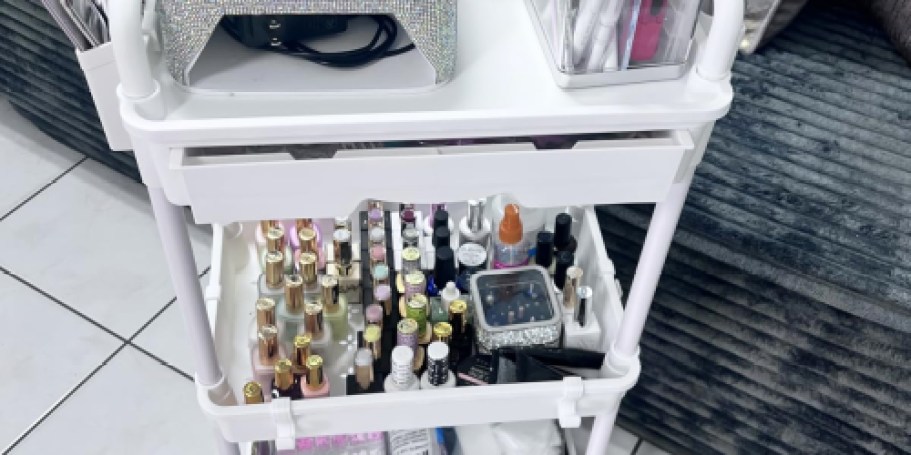 Rolling Utility Cart w/ Drawer Just $13.56 Shipped for Amazon Prime Members (Reg. $26)