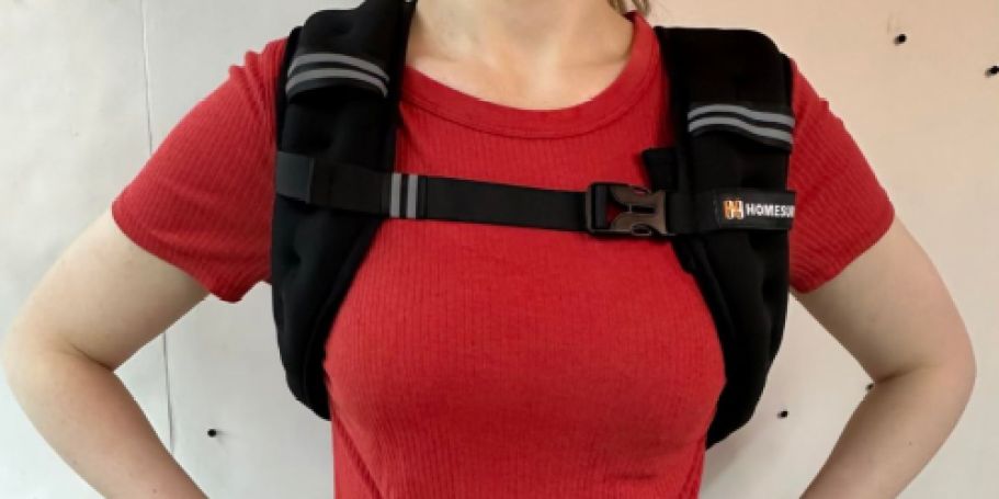 *HOT* Weighted Vest Only $9.99 on Amazon