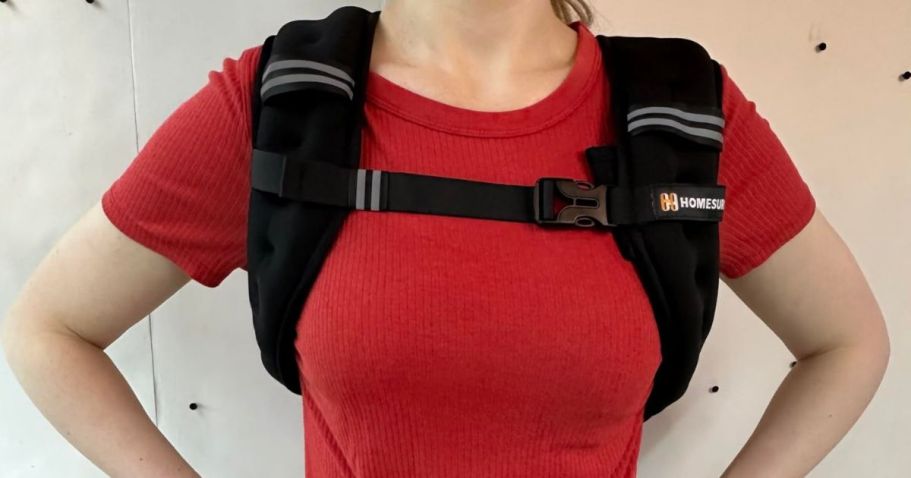 *HOT* Weighted Vest Only $9.99 on Amazon