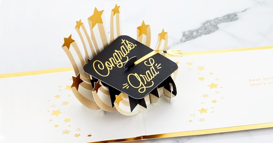 Hallmark Pop-Up Cards from $3 on Amazon (Graduation, Mother’s & Father’s Day, + More)