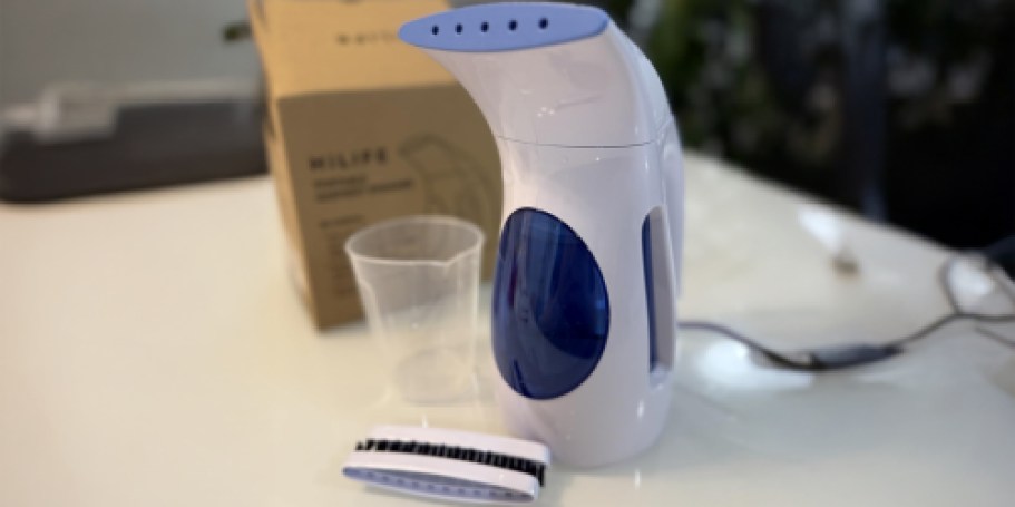 Handheld Clothes Steamer Just $12.99 on Amazon (Reg. $40)