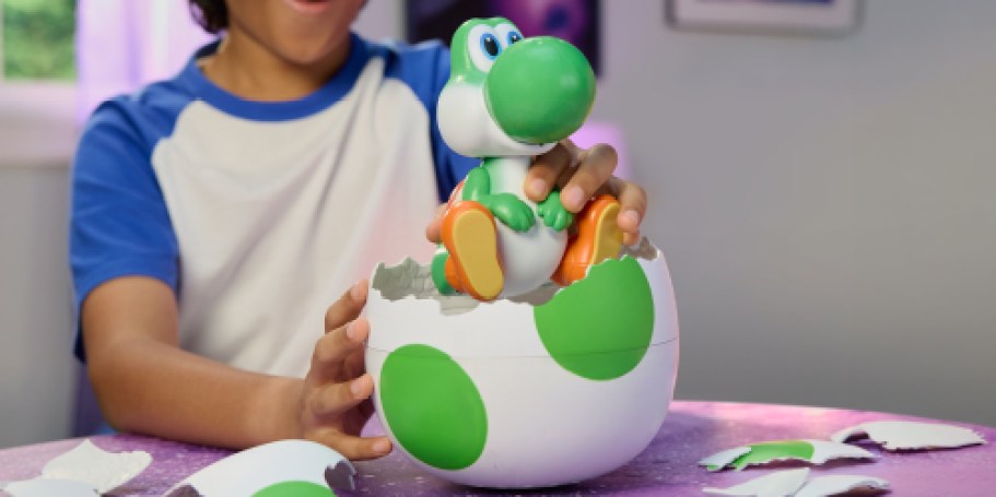 This NEW Yoshi Toy Actually Hatches! Pre-Order on Walmart.com Now (Will Sell Out)