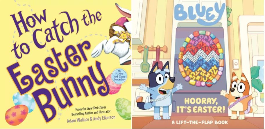How ot Catch the Easter Bunny and Bluey, Hooray It's Easter Books