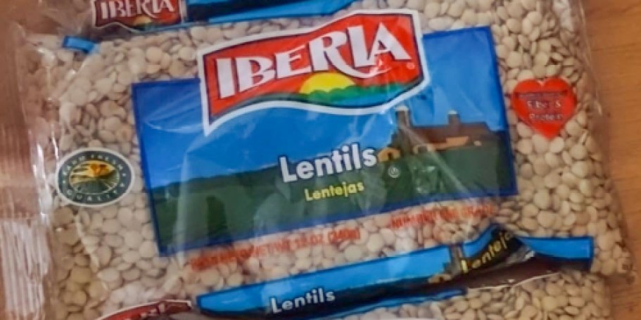 Iberia Lentils Bag Just $1 Shipped on Amazon