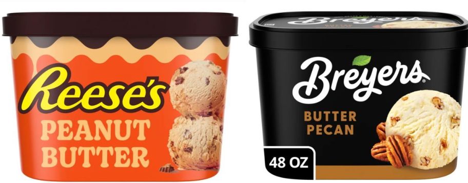 reeses and pecan ice cream 