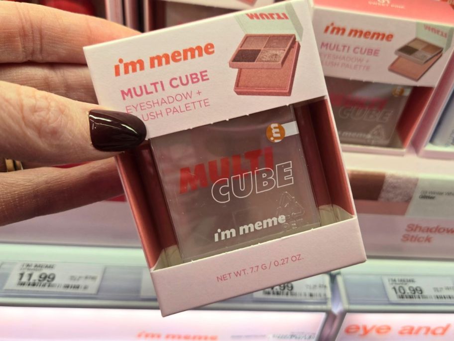 I'm Meme Multi Cube in hand in store