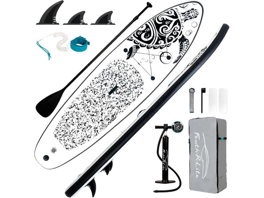 FEATH-R-LITE Inflatable Paddle Board Set