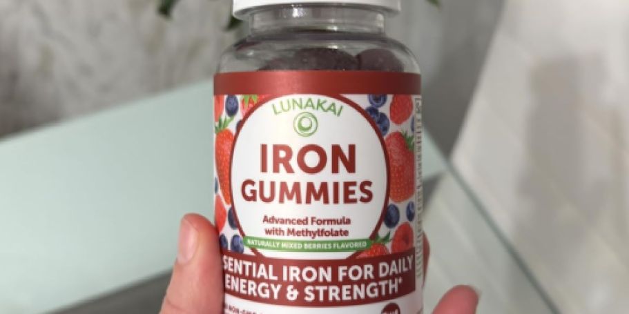 Lunakai Iron Gummies 60-Count Just $12.97 Shipped on Amazon (Reg. $32)