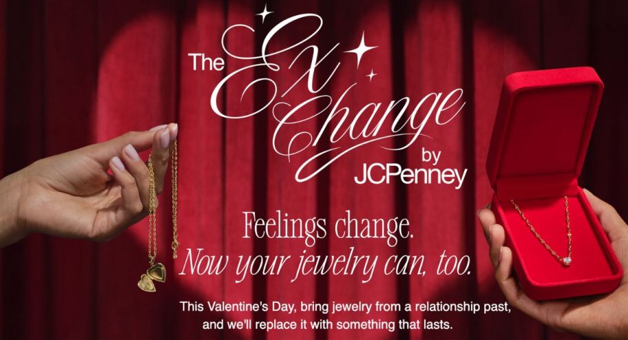 JCPenney event hand holding jewelry 