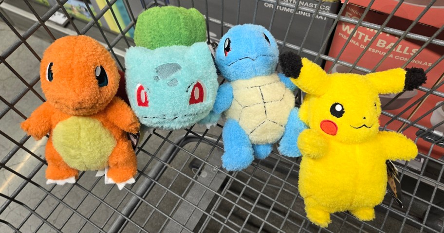 Jazwares Pokemon Soft Plushes