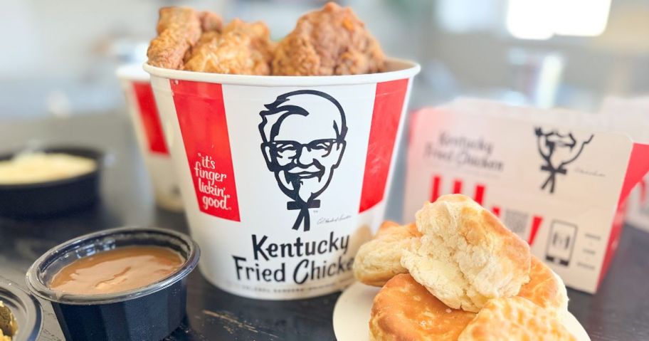 A KFC Chicke Bucket