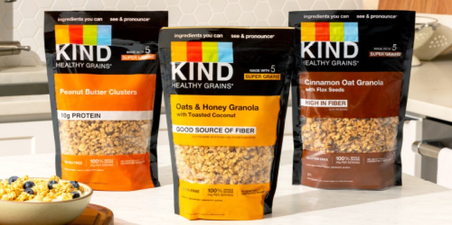 KIND Granola 3-Pack Just $8 Shipped on Amazon (Reg. $18)