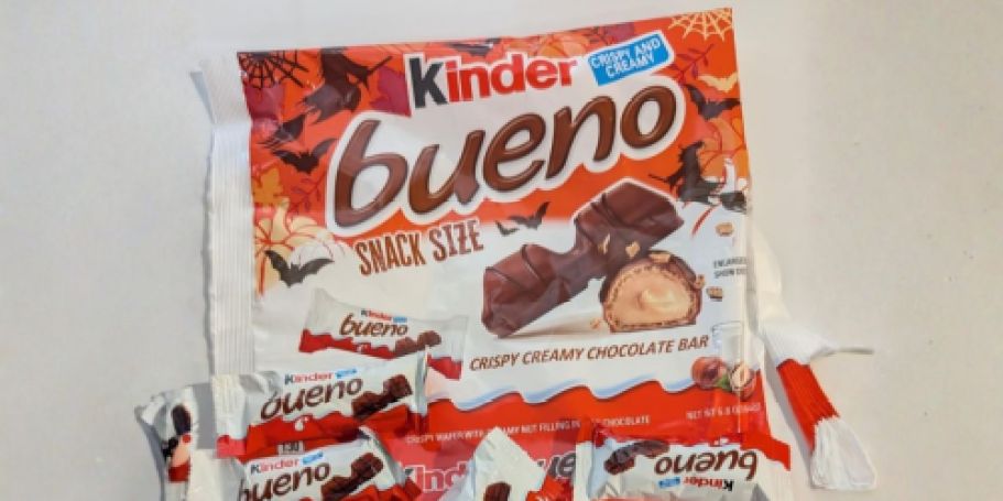 Kinder Bueno Snack Size 6.8oz Bag Only $4.97 on Amazon & Walmart.com