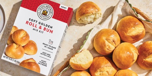 Stock Up for Thanksgiving! King Arthur Roll Mix Just $1 After Walmart Cash (Score This Deal 5 Times!)