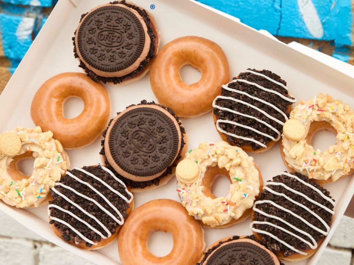 FREE Krispy Kreme OREO Doughnut w/ ANY Purchase