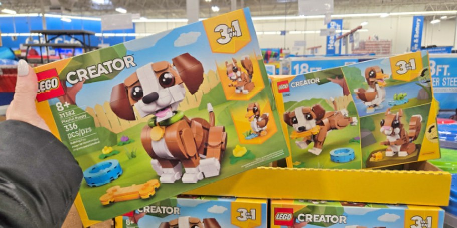 New LEGO Creator Sets from $9.97 on Amazon & Walmart (Build 3 Different Creations)