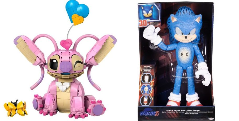 LEGO Disney Angel Lilo & Stitch and Sonic the Hedgehog 3 12 Movie-Styled Talking Figure