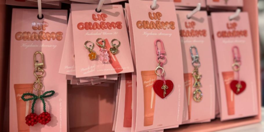 NEW Lip Charms Keychain Accessories Just $6 on Target.com