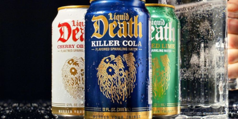 Liquid Death Flavored Sparkling Water 12-Pack Just $9.75 Shipped on Amazon