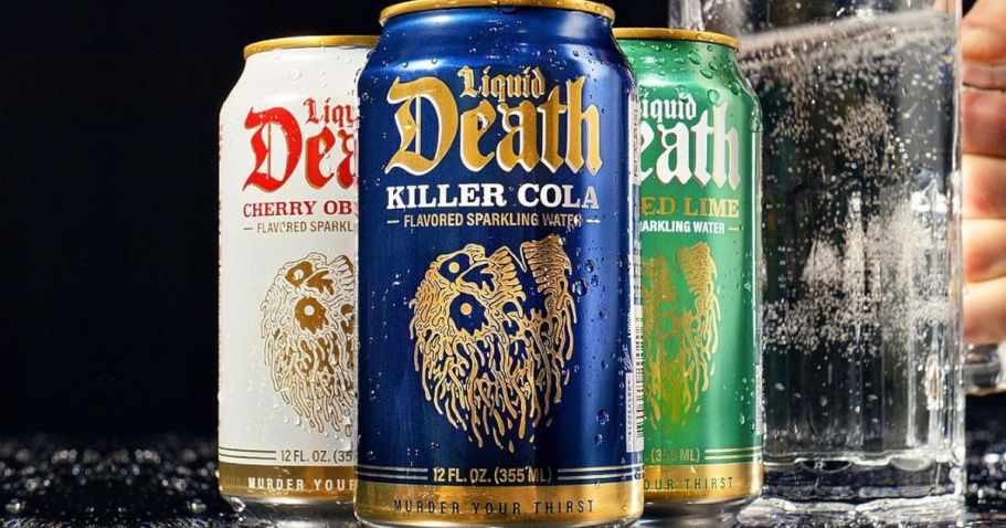 Liquid Death Flavored Sparkling Water 12-Pack Just $9.75 Shipped on Amazon